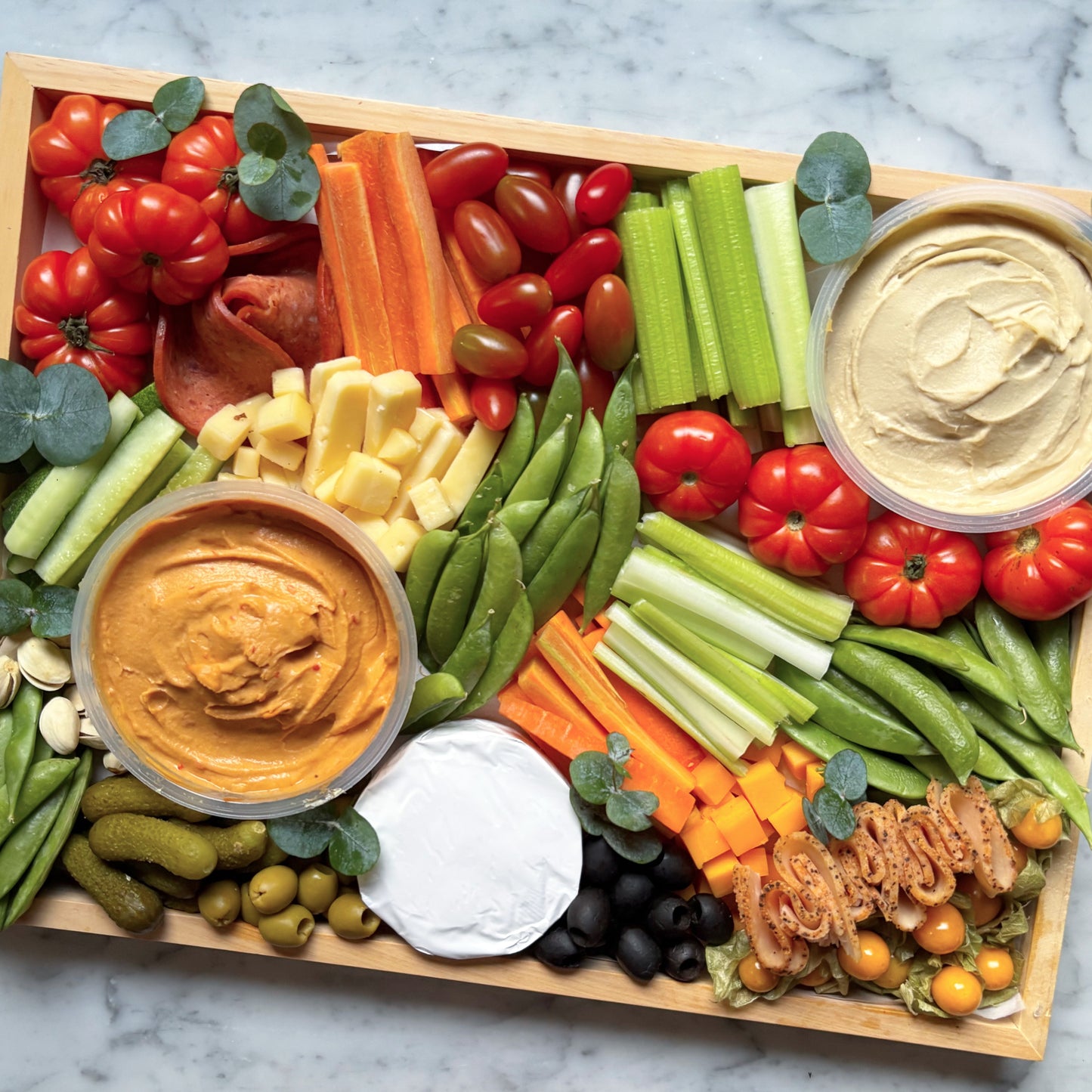 Cheese & Crudités Platter