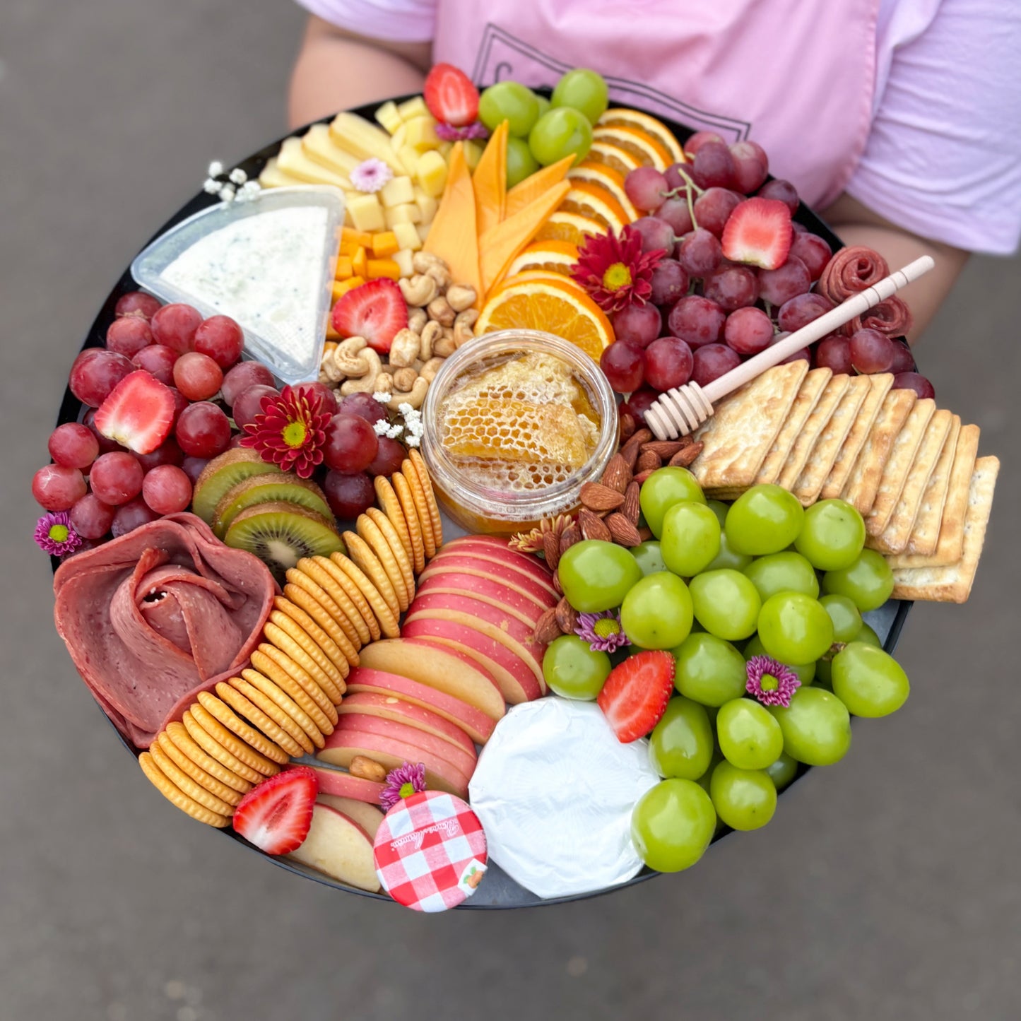 Grand Round Cheese Platter