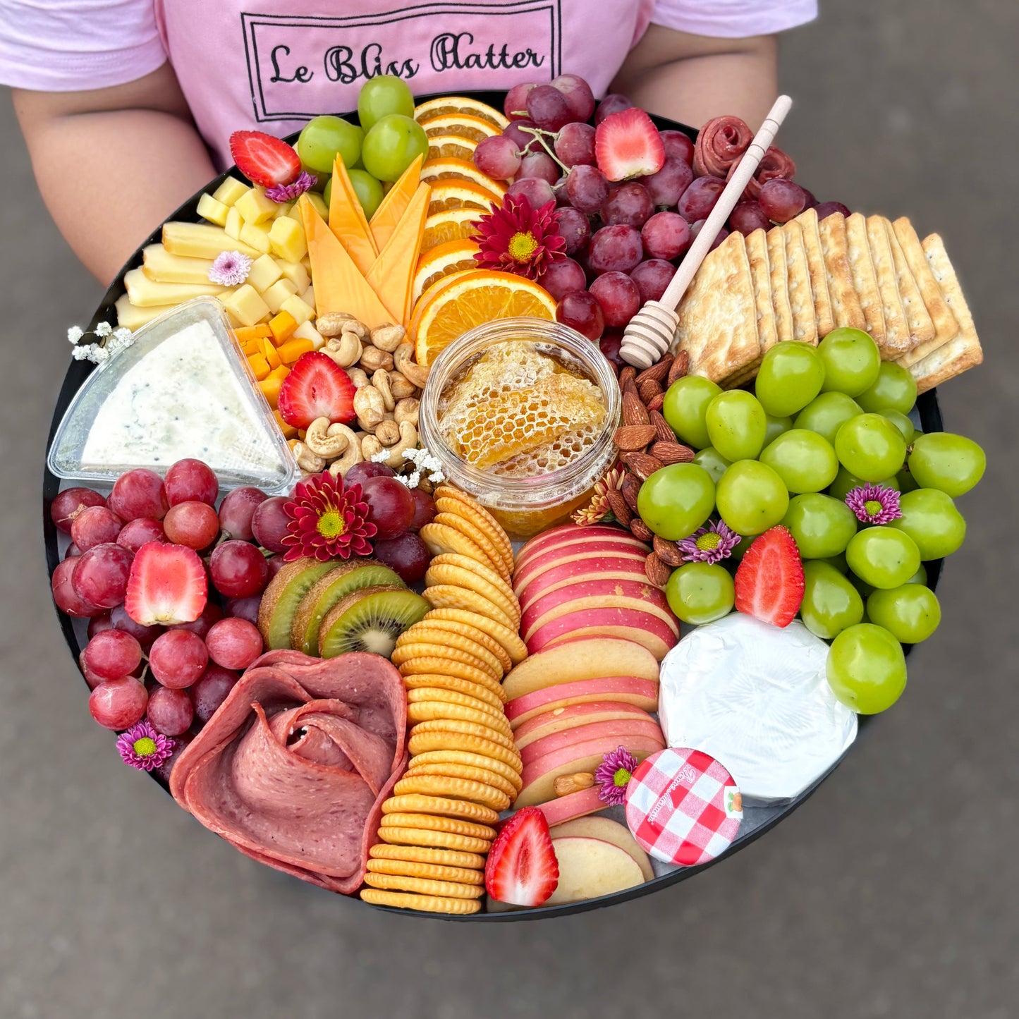 Grand Round Cheese Platter