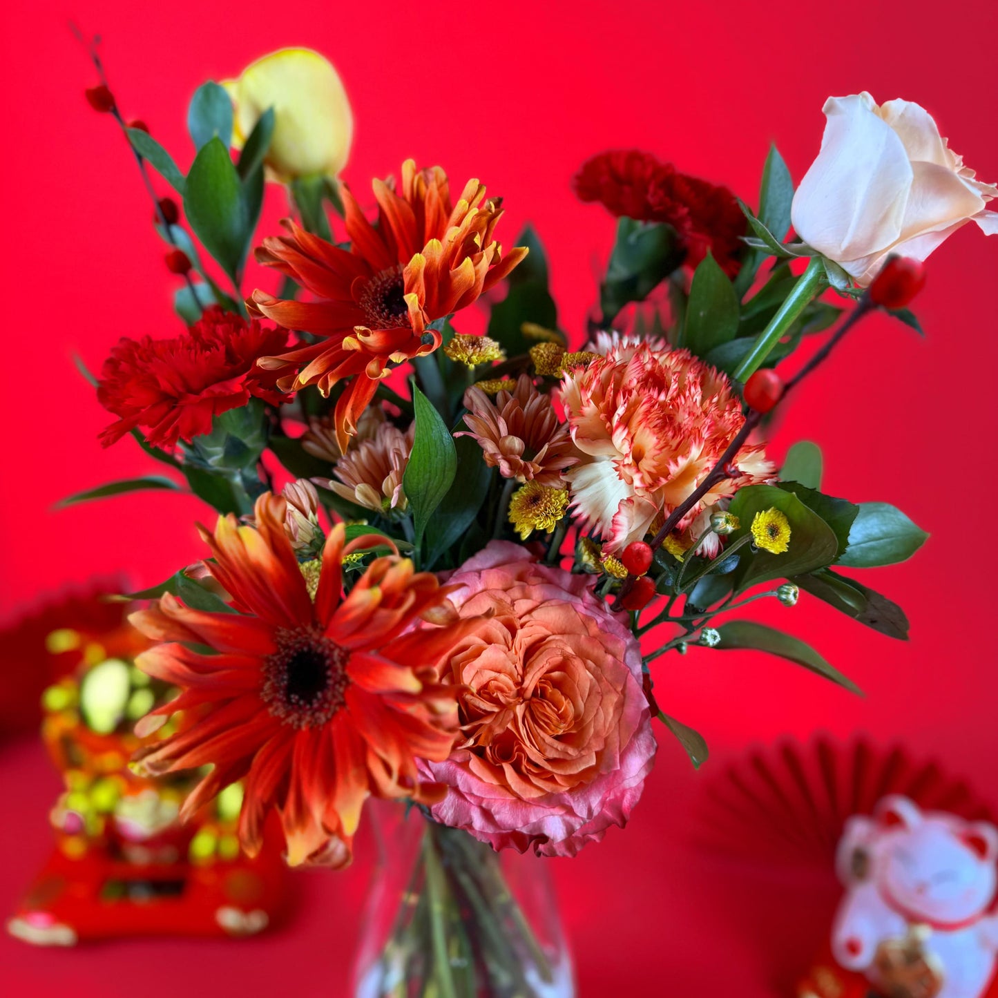 CNY Prosper Bloom Vase