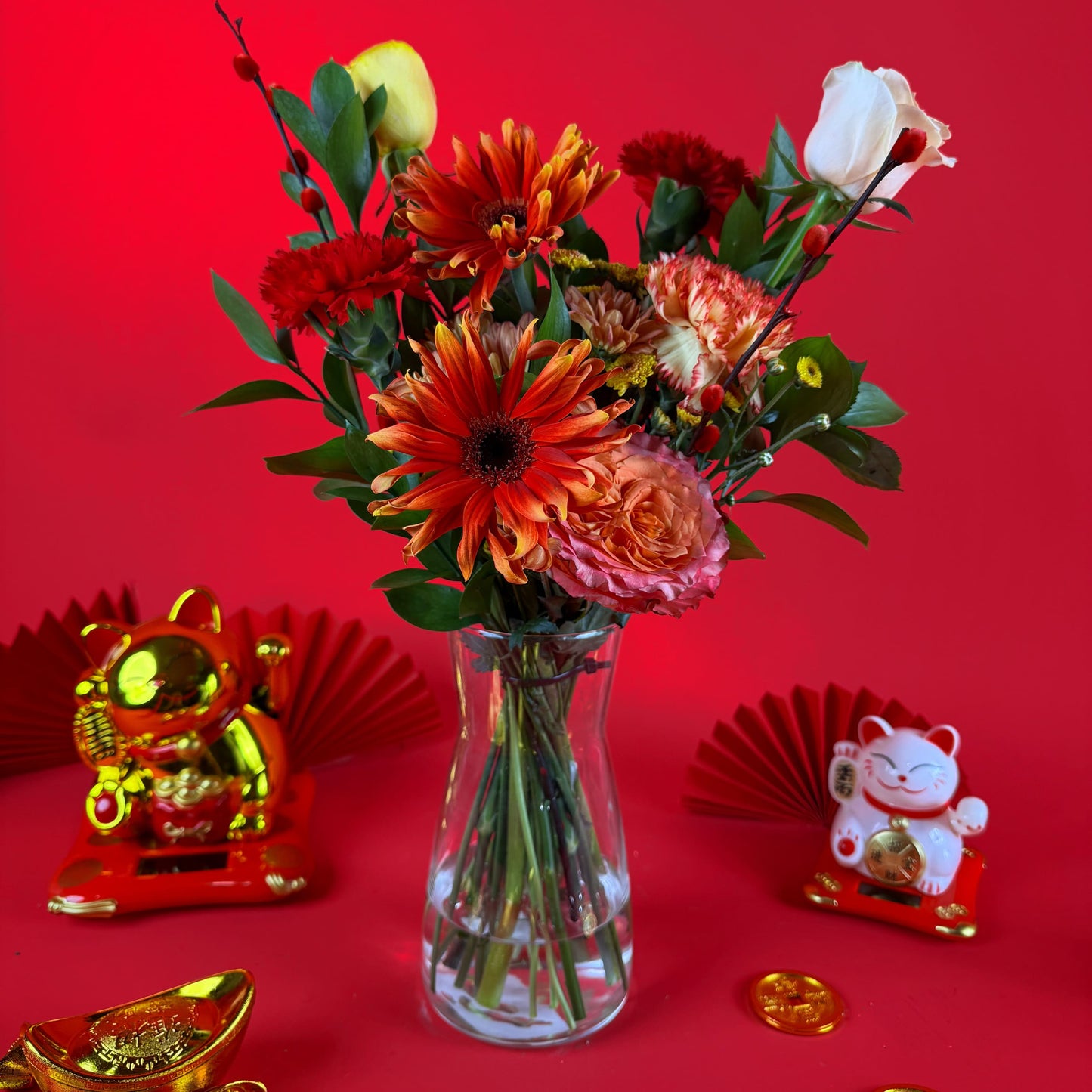 CNY Prosper Bloom Vase