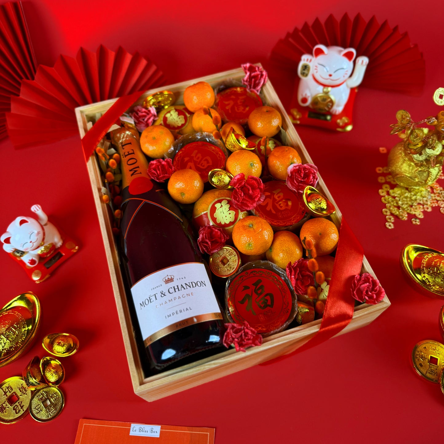 Moët Mandarin CNY Wooden Hamper