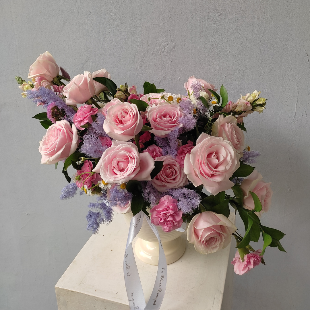 Sweet Pink Theme Vase