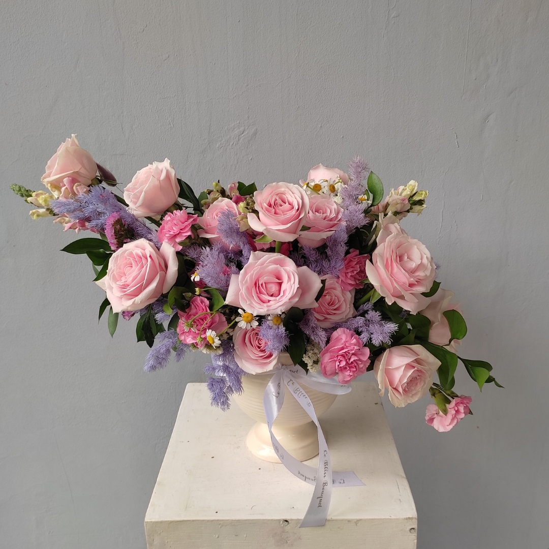 Sweet Pink Theme Vase